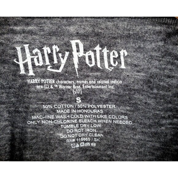 Harry Potter Hogwarts Shirt Woman's Top School of Witchcraft & Wizardry Graphic - Picture 7 of 8